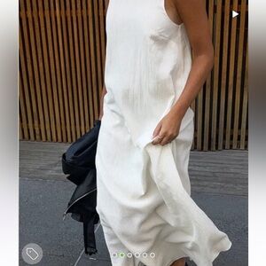 Na-kd White Maxi Dress